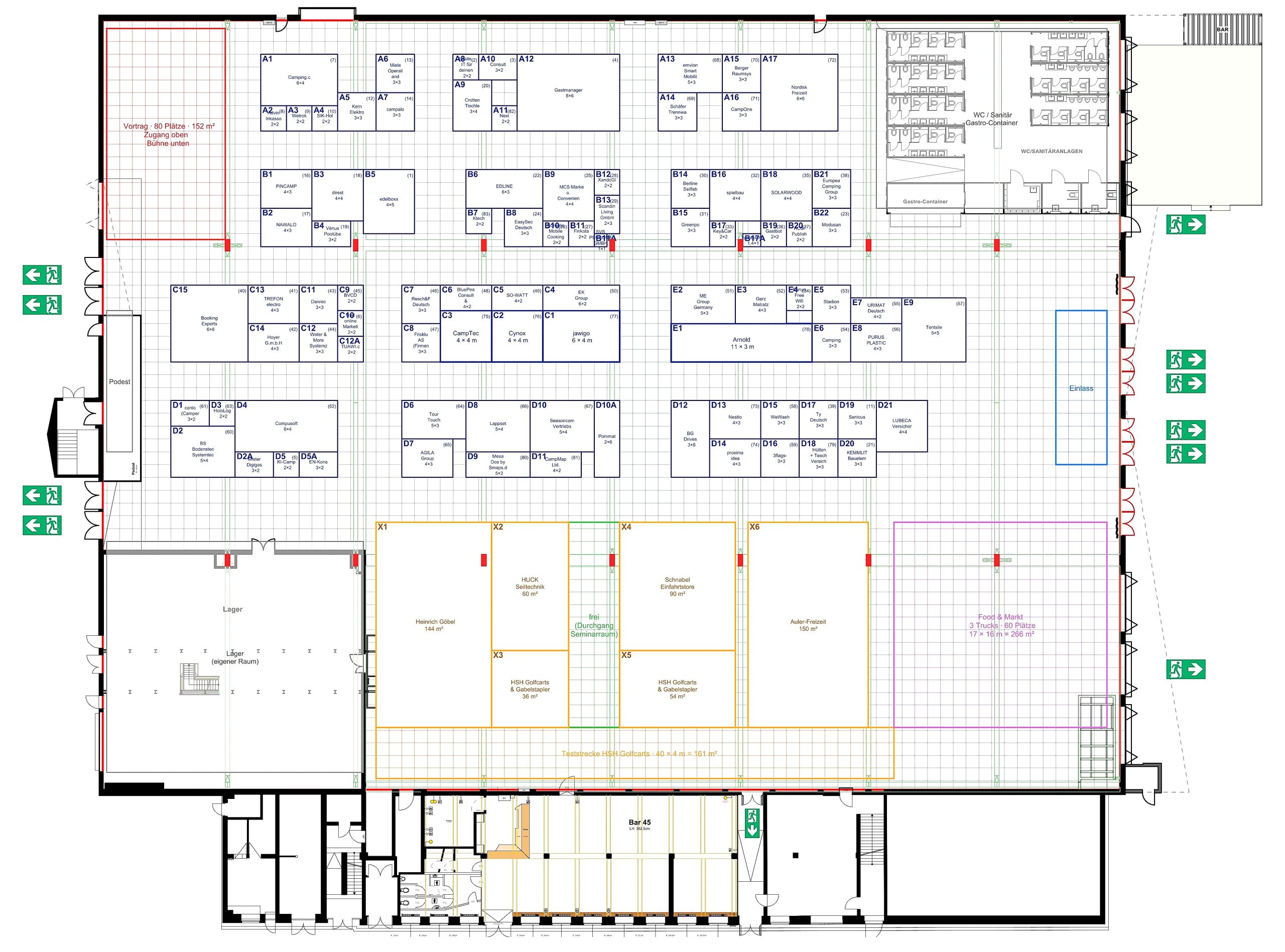 Hallenplan CampExpo 2026
