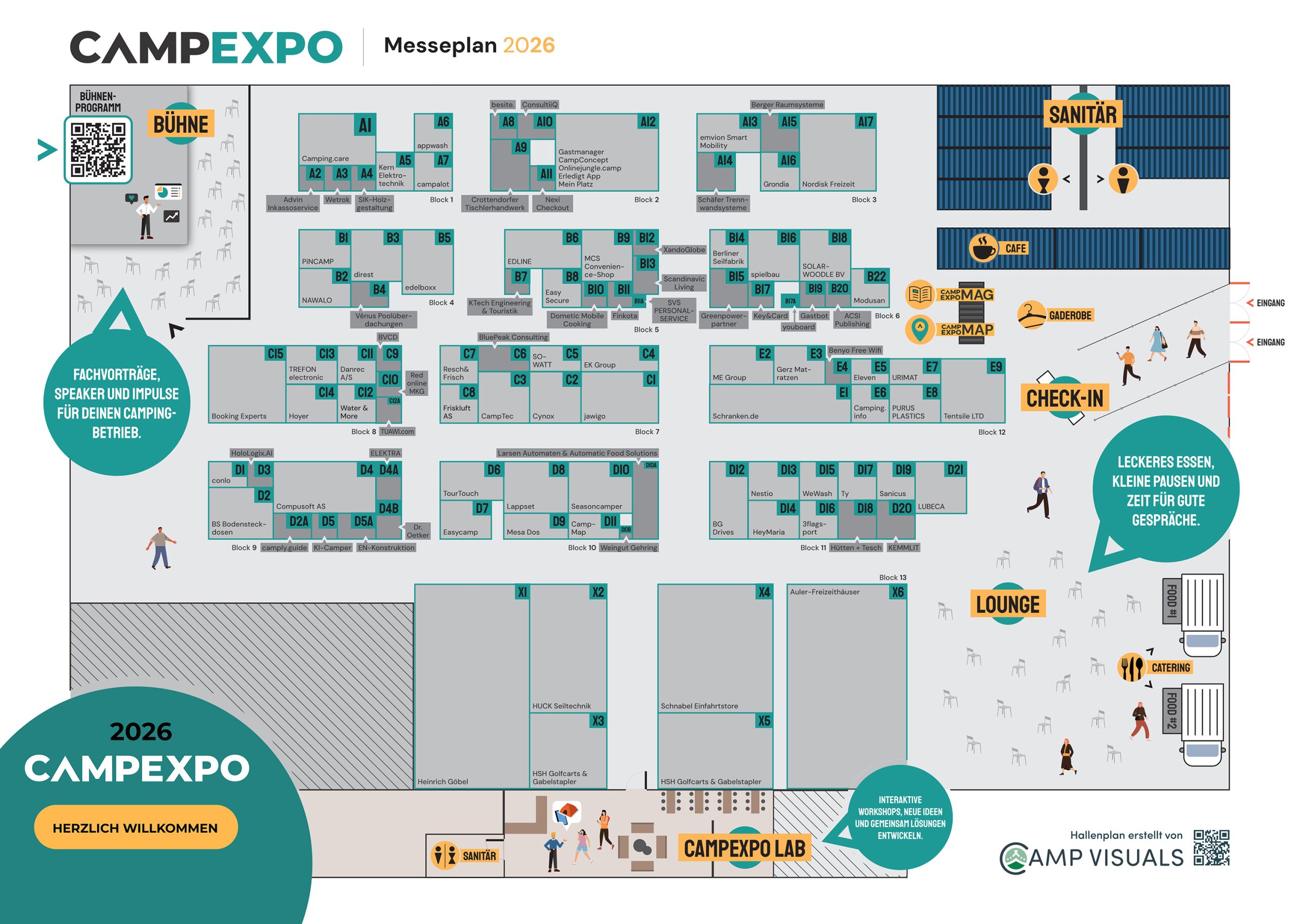 Hallenplan CampExpo 2026